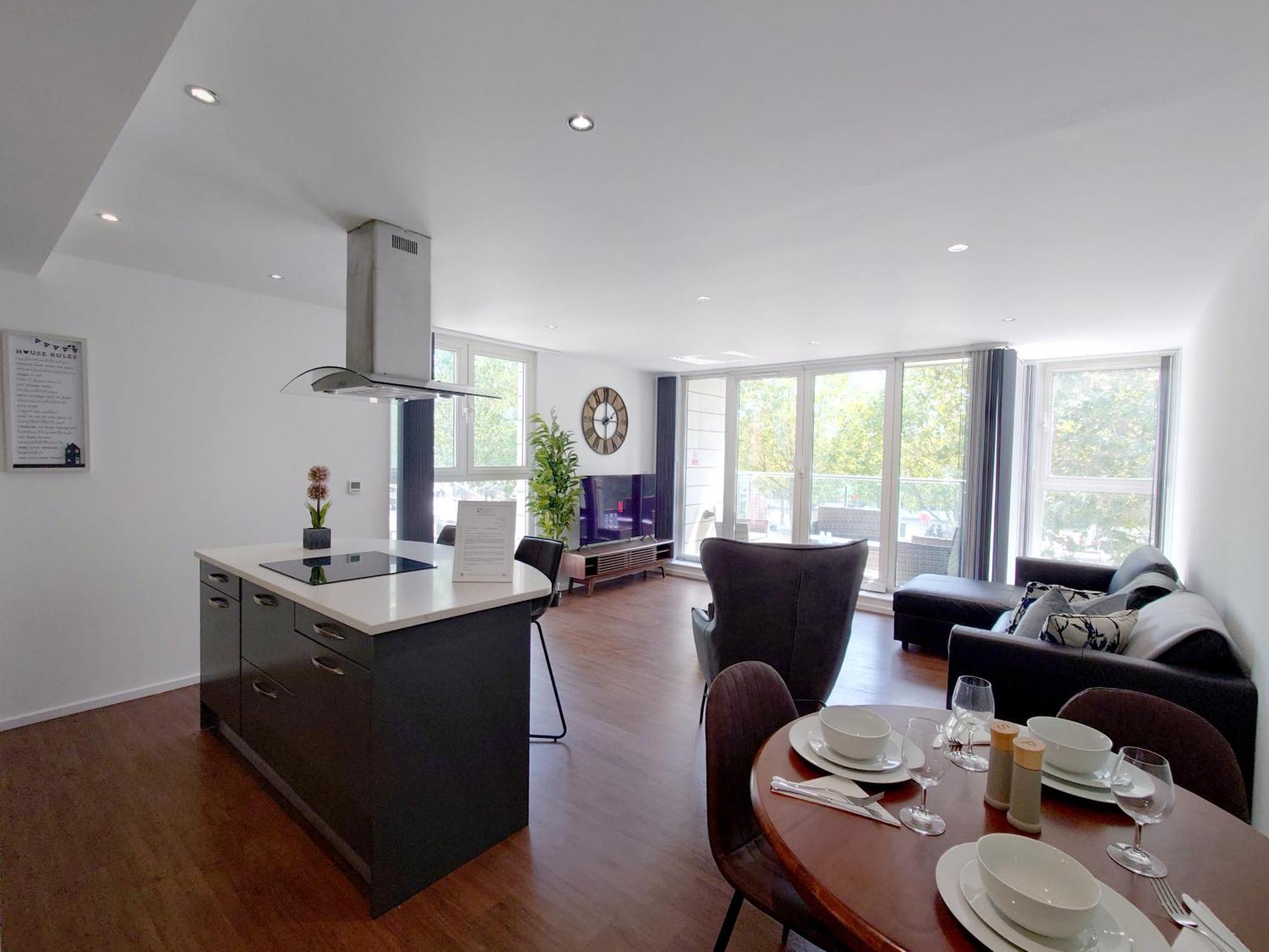 Fully Serviced Two Bed Apartment By Excel & O2 لندن المظهر الخارجي الصورة