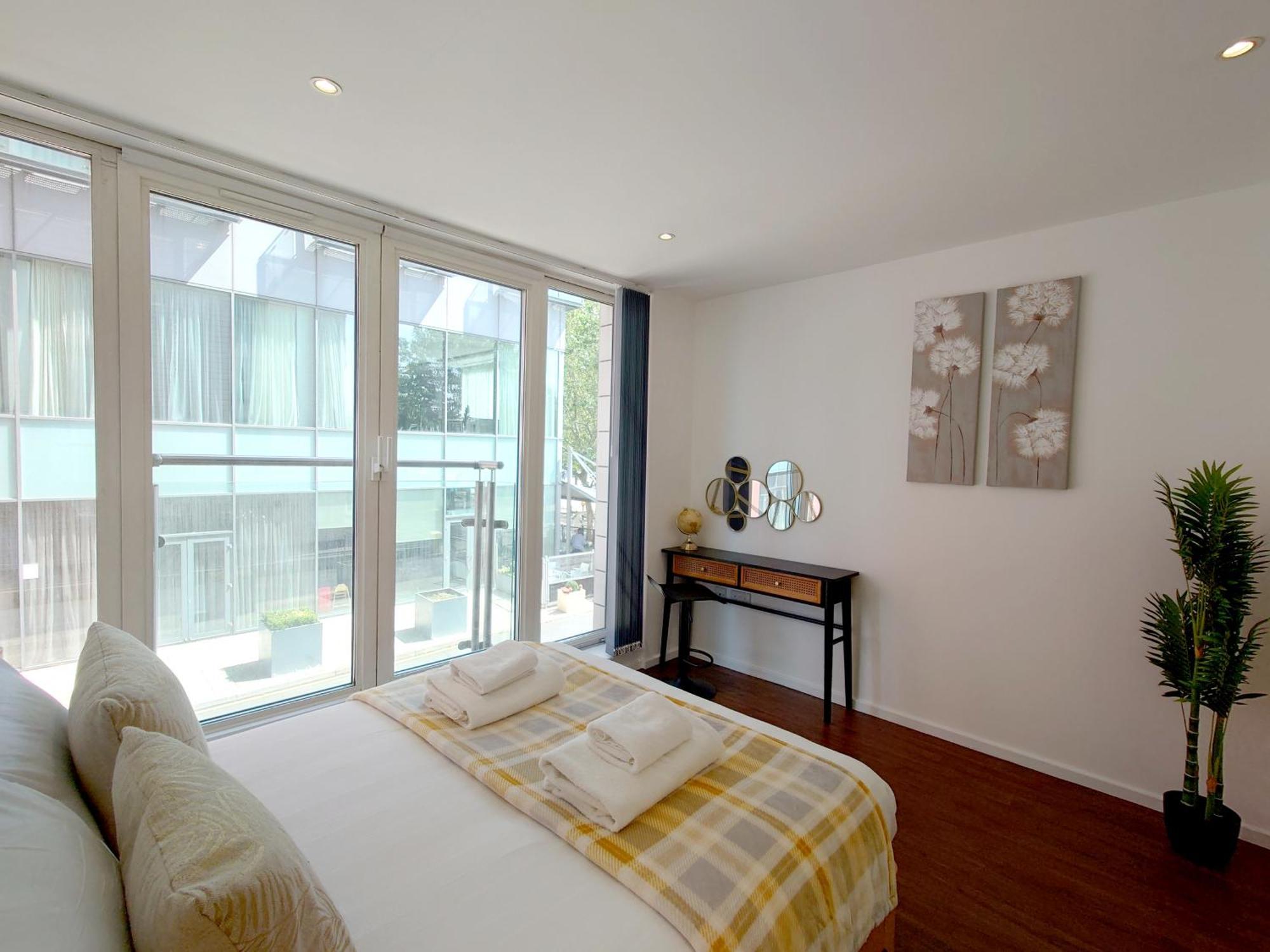 Fully Serviced Two Bed Apartment By Excel & O2 لندن المظهر الخارجي الصورة